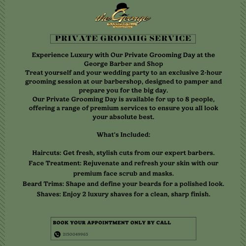PRIVATE GROOMING SERVICE (Only by call)